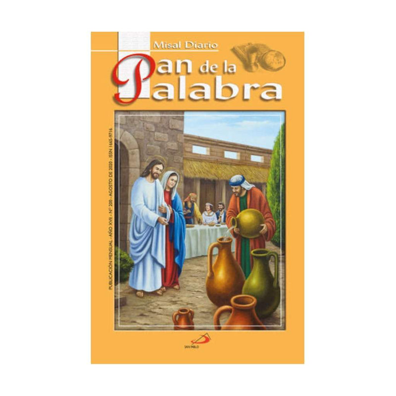 Misal Pan De La Palabra, Agosto 2020 (Mediano) - Librería y Artículos Religiosos San Judas Tadeo