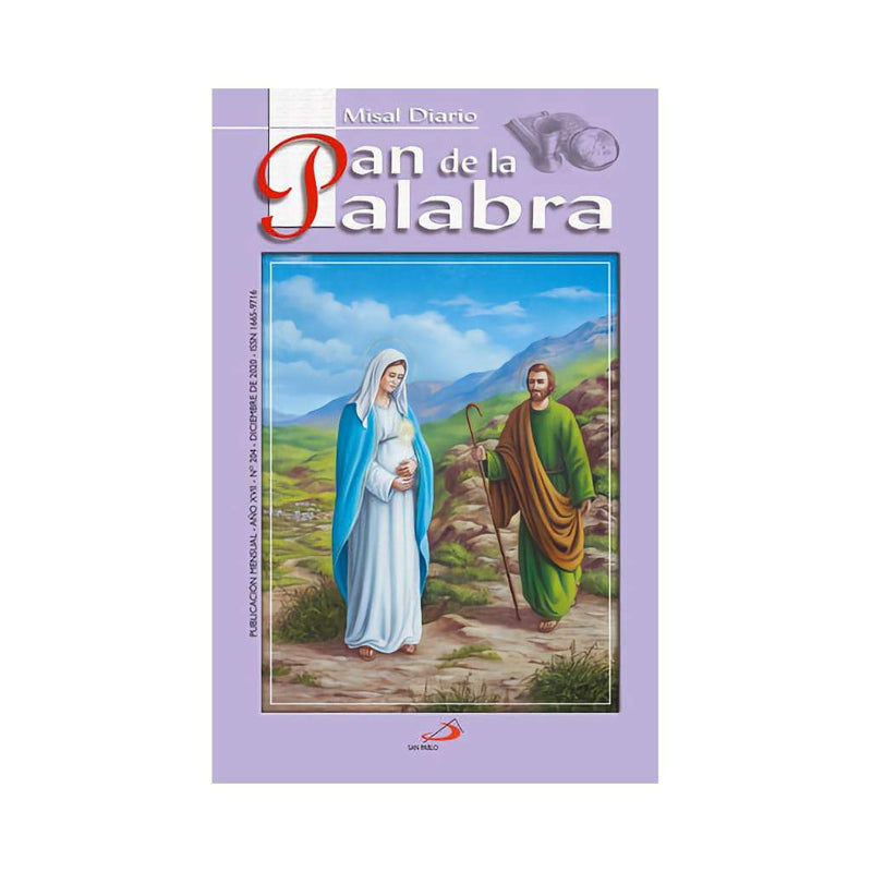 Misal Pan De La Palabra, Diciembre 2020 (Mediano) - Librería y Artículos Religiosos San Judas Tadeo