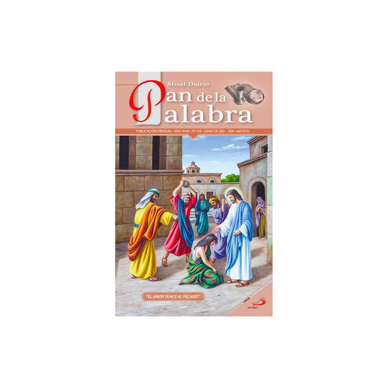 Misal Pan De La Palabra, Junio 2021 (Bolsillo) - Librería y Artículos Religiosos San Judas Tadeo