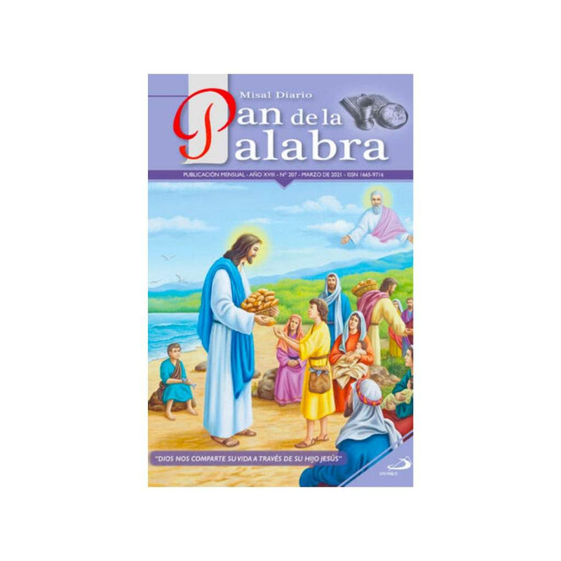 Misal Pan De La Palabra, Marzo 2021 (Mediano) - Librería y Artículos Religiosos San Judas Tadeo