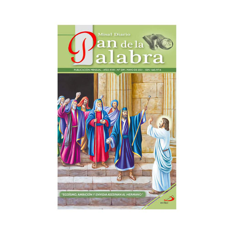 Misal Pan De La Palabra, Mayo 2021 (Mediano) - Librería y Artículos Religiosos San Judas Tadeo