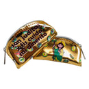 Monedero de San Judas Tadeo en caricatura, Dorado - Librería y Artículos Religiosos San Judas Tadeo