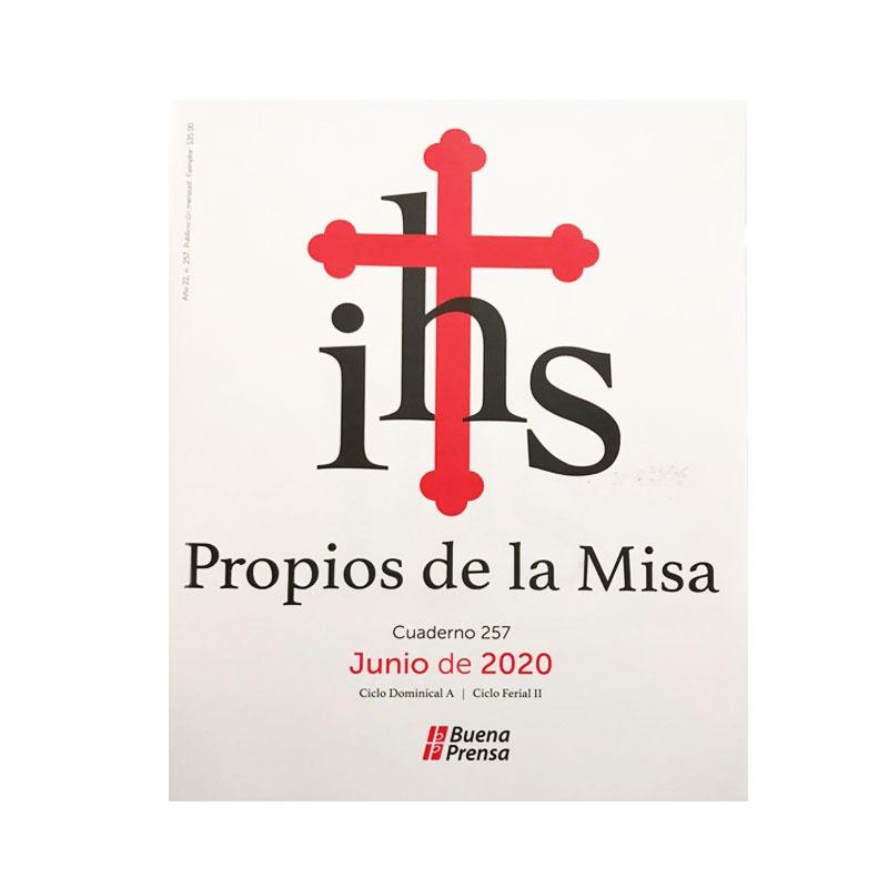 Propio de la Misa, Junio de 2020 - Librería y Artículos Religiosos San Judas Tadeo