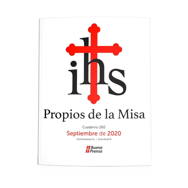 Propio de la Misa, Septiembre de 2020 - Librería y Artículos Religiosos San Judas Tadeo