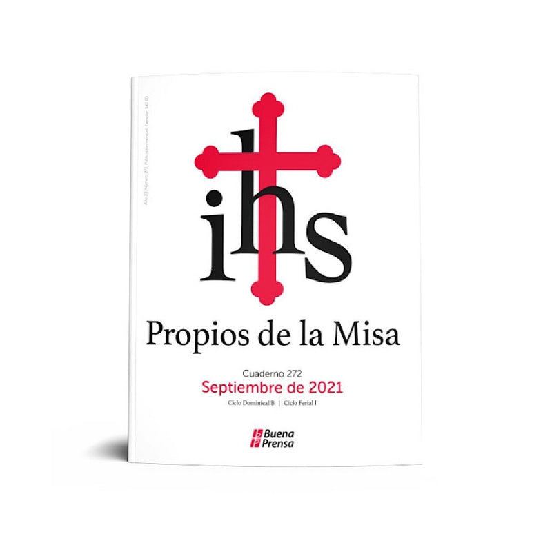 Propio de la Misa, Septiembre de 2021 - Librería y Artículos Religiosos San Judas Tadeo