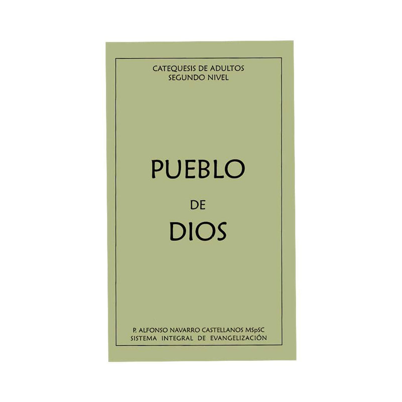 Pueblo de Dios (2do nivel), P. Alfonso Navarro - Librería y Artículos Religiosos San Judas Tadeo