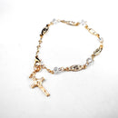 Pulsera de cristal cortado con La Virgen De Guadalupe - Librería y Artículos Religiosos San Judas Tadeo