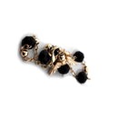 Pulsera de cristal cortado negro, con El Espíritu Santo - Librería y Artículos Religiosos San Judas Tadeo