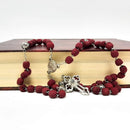 Rosario de palo de rosa - Librería y Artículos Religiosos San Judas Tadeo