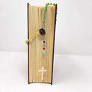 Rosario Misionero de cristal cortado con medalla de La Virgen de Guadalupe - Librería y Artículos Religiosos San Judas Tadeo