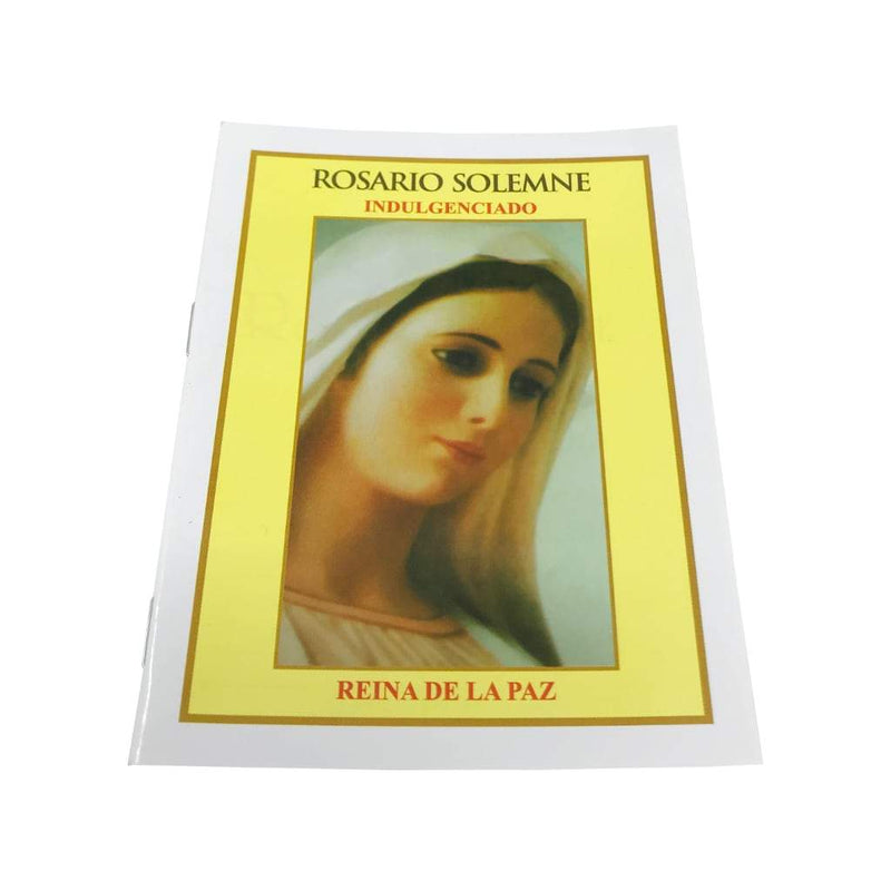 Rosario solemne indulgenciado, Reina de La Paz - Librería y Artículos Religiosos San Judas Tadeo