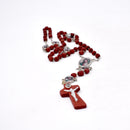 Rosario Virgen Guadalupe de palo de rosa - Librería y Artículos Religiosos San Judas Tadeo