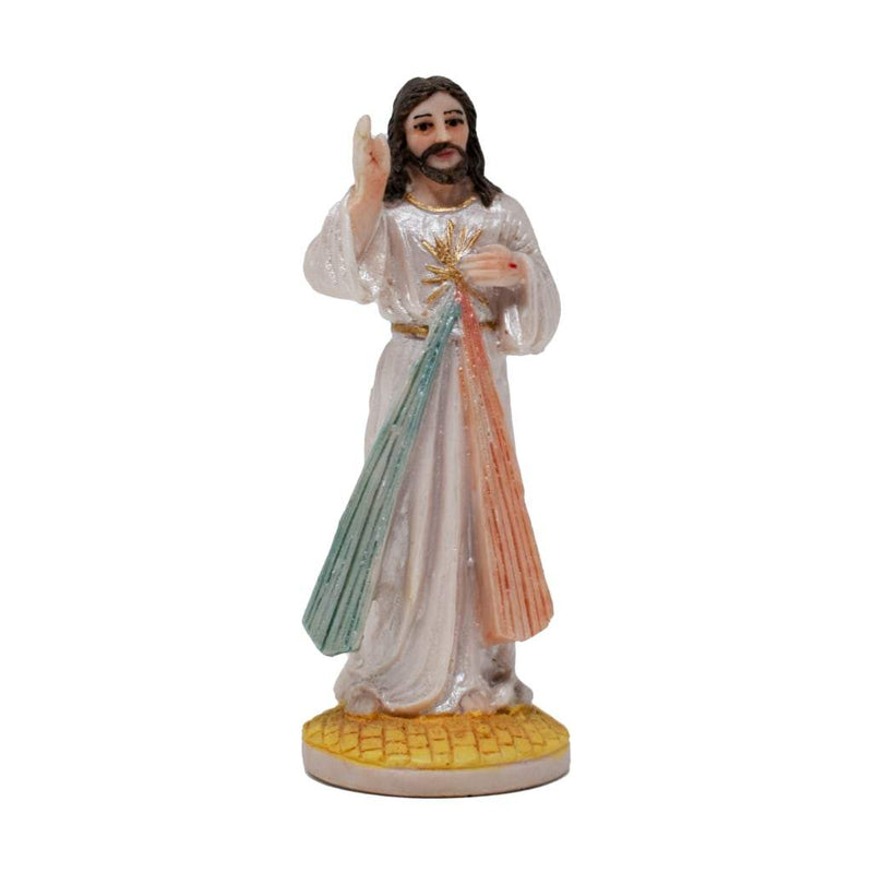 Señor de La Divina Misericordia 9.8cm, resina - Librería y Artículos Religiosos San Judas Tadeo