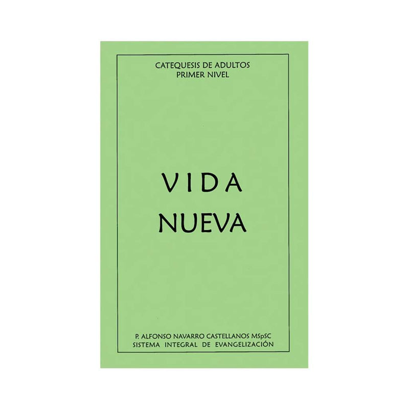 Vida Nueva (1er nivel), P. Alfonso Navarro - Librería y Artículos Religiosos San Judas Tadeo