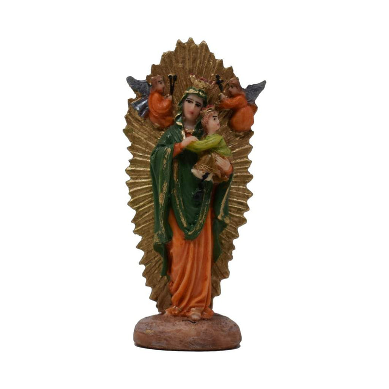 Virgen del Perpetuo Socorro 10cm, resina - Librería y Artículos Religiosos San Judas Tadeo